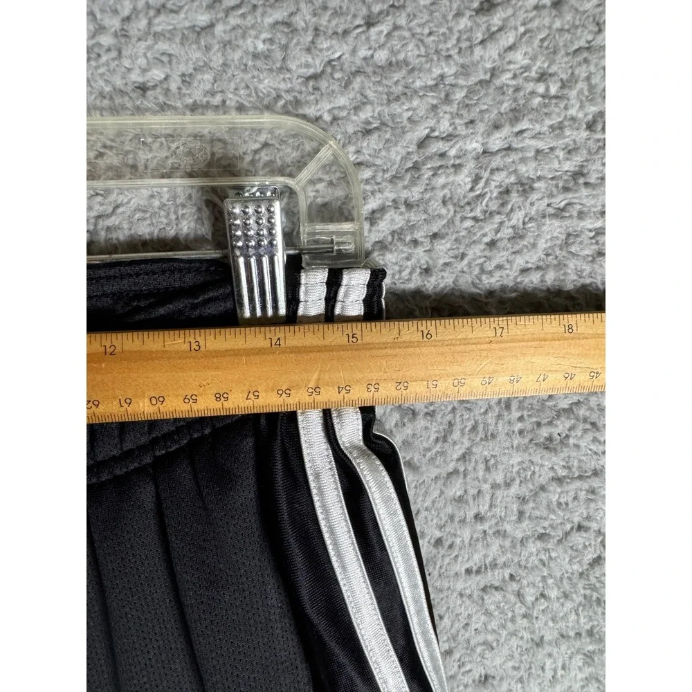 Y2K Adidas Sweatpants Men Small Black‎ White Training Outdoors Athletic Baggy